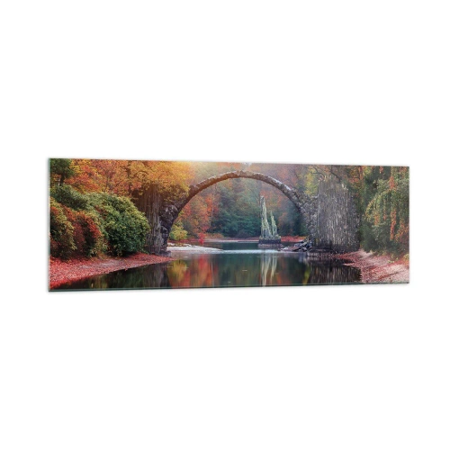 Quadro em vidro - Do outro lado do espelho - 160x50 cm