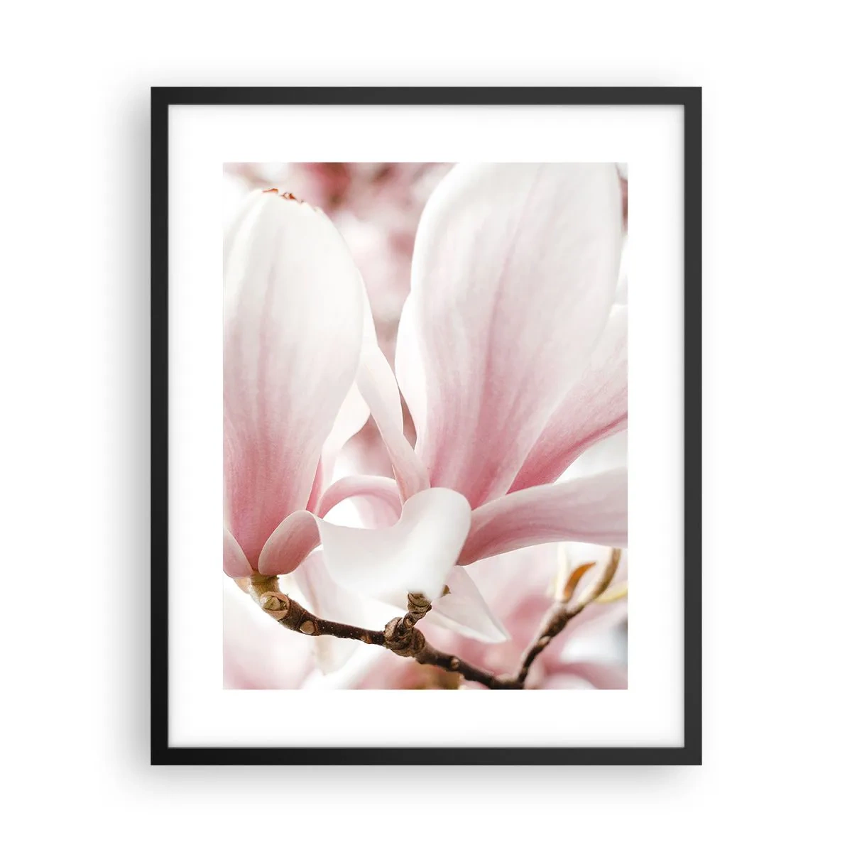 Pôster com moldura preta - Sensibilidade infinita - 40x50 cm