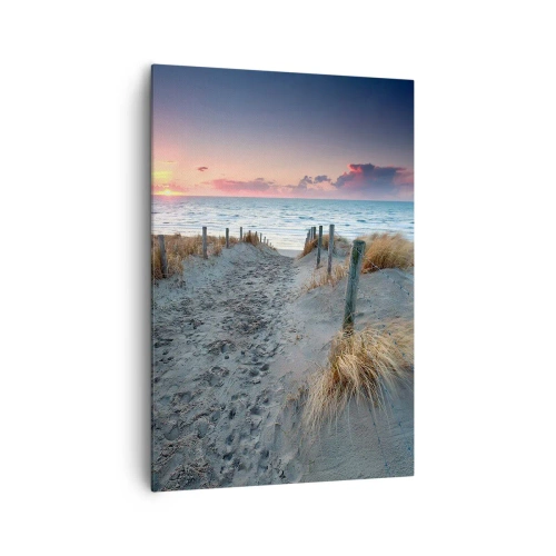 Quadro em tela - Derramou um arco-íris de esplendor radiante.... - 70x100 cm