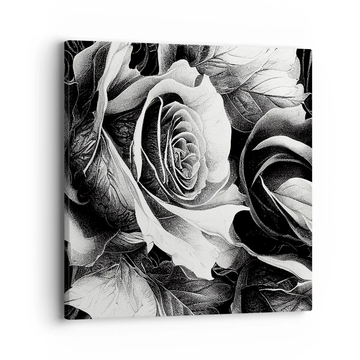 Quadro em tela - Sempre uma rainha - 40x40 cm