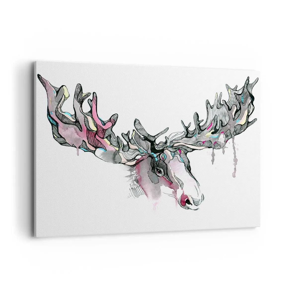 Quadro em tela - A coroa do Rei da Floresta - 100x70 cm