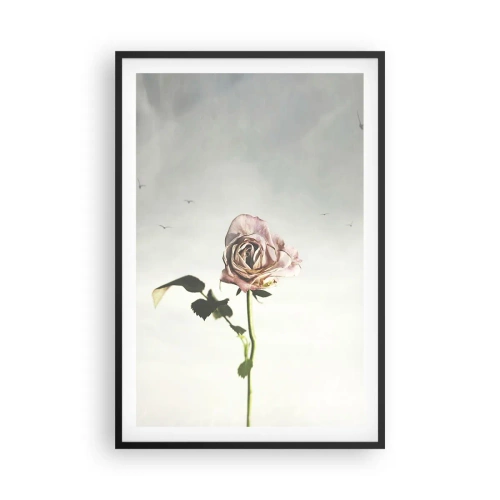 Pôster com moldura preta - Boas-vindas da primavera - 61x91 cm