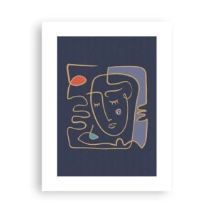 Pôster - Nos pensamentos - 30x40 cm