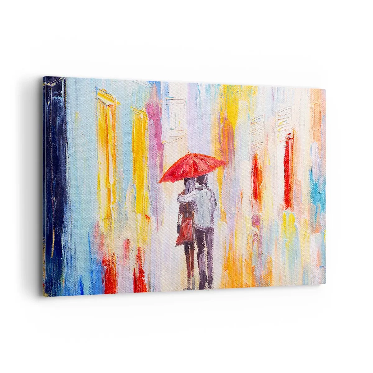 Quadro em tela - Que continue a chover - 100x70 cm