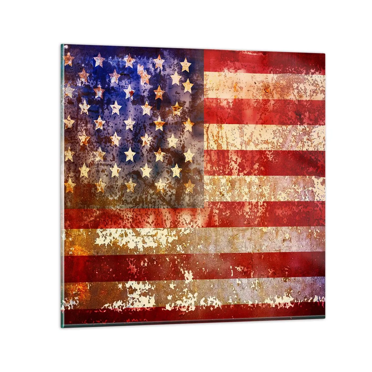 Quadro em vidro - A glória não será esquecida - 60x60 cm