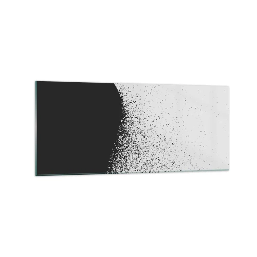 Quadro em vidro - Movimento das moléculas - 120x50 cm