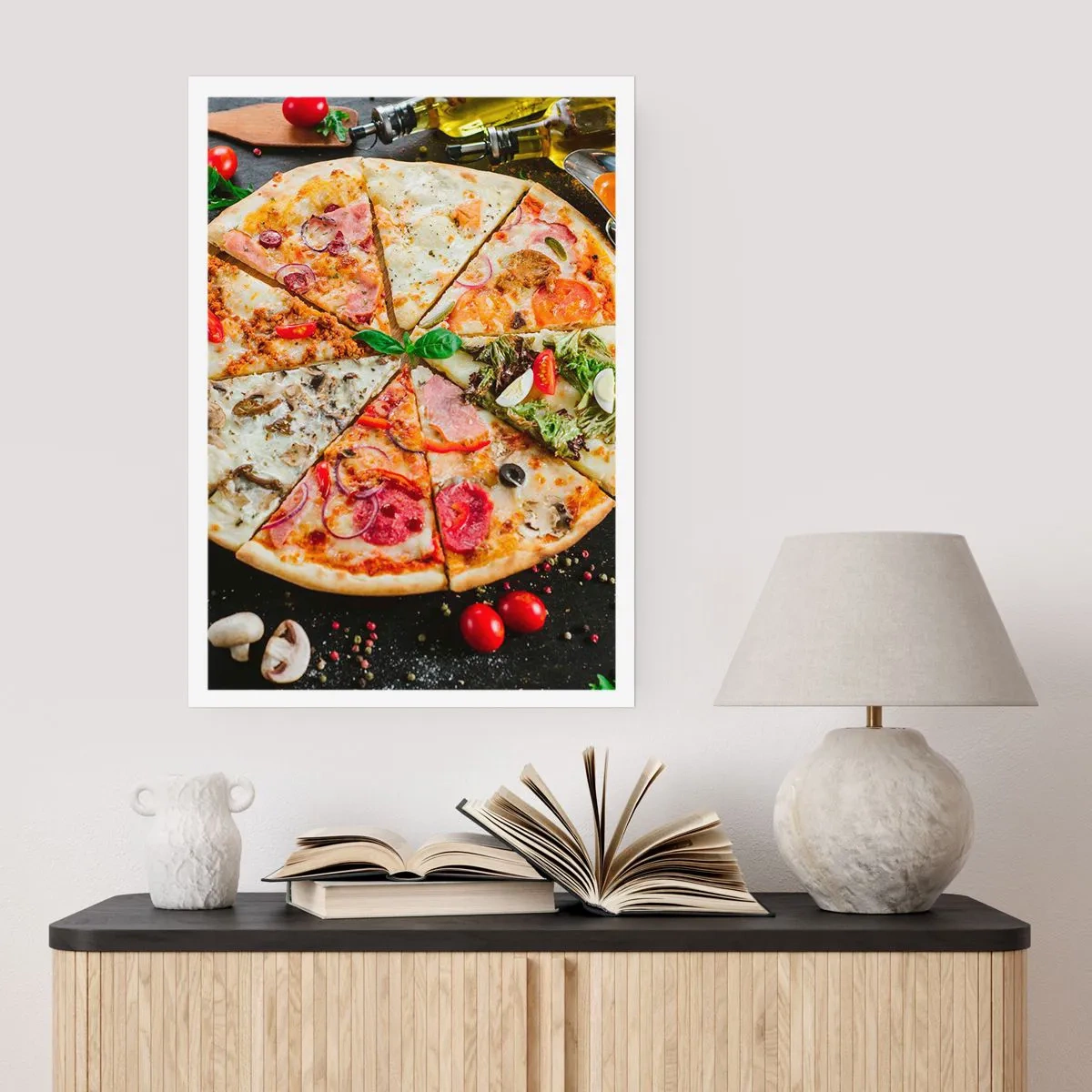 Pôster - Gama de sabores - 50x70 cm