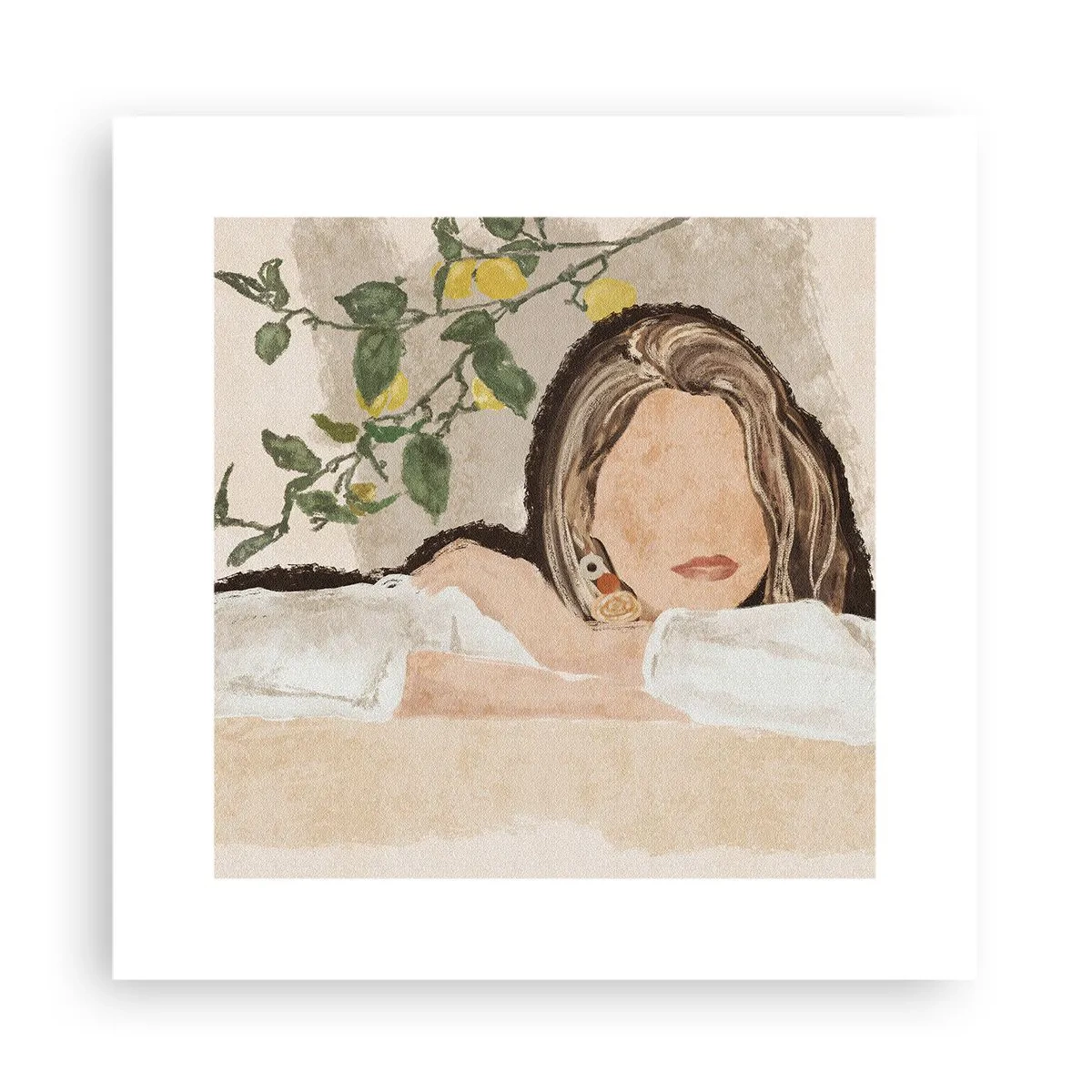 Pôster - Beleza do sul - 30x30 cm