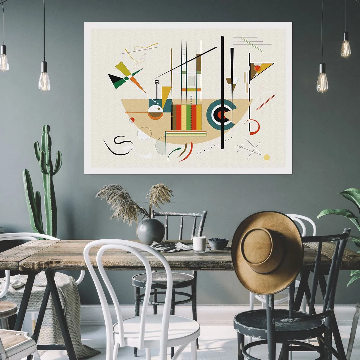 Pôster - E o mundo ri - 100x70 cm