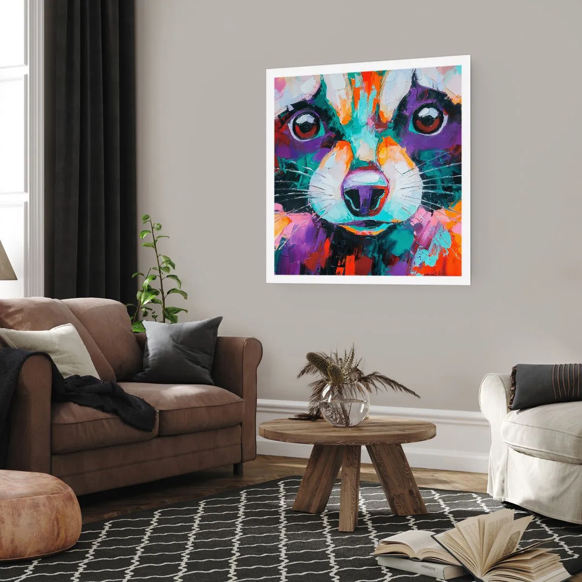 Pôster - Apenas boas emoções - 50x50 cm