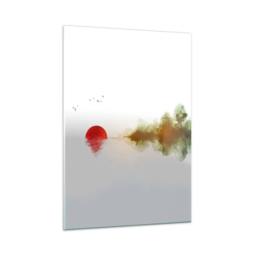 Quadro em vidro - Uma promessa de paz - 50x70 cm