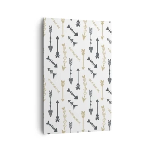 Quadro em tela - O sonho do arqueiro - 80x120 cm