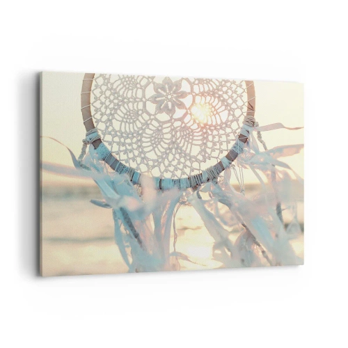 Quadro em tela - Totem de renda - 100x70 cm