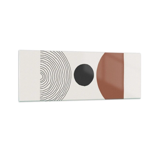 Quadro em vidro - Em destaque - 140x50 cm