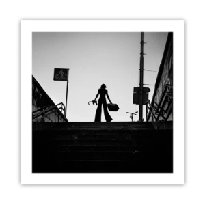 Pôster - Caminhadas urbanas - 50x50 cm