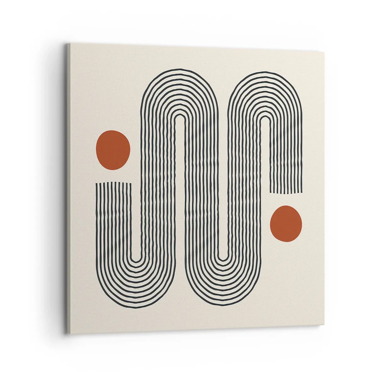 Quadro em tela - Do início ao fim - 60x60 cm