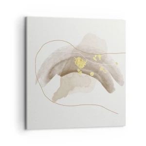 Quadro em tela - Encontrado no espaço - 60x60 cm