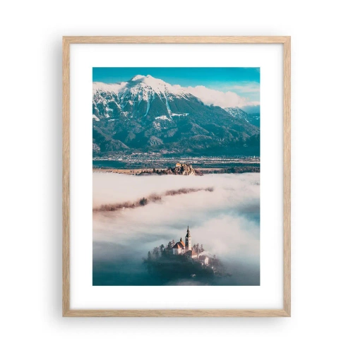 Pôster com moldura de carvalho claro - O início do conto de fadas - 40x50 cm