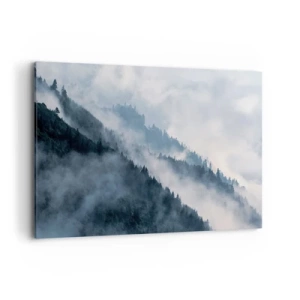 Quadro em tela - Misticismo das montanhas - 120x80 cm
