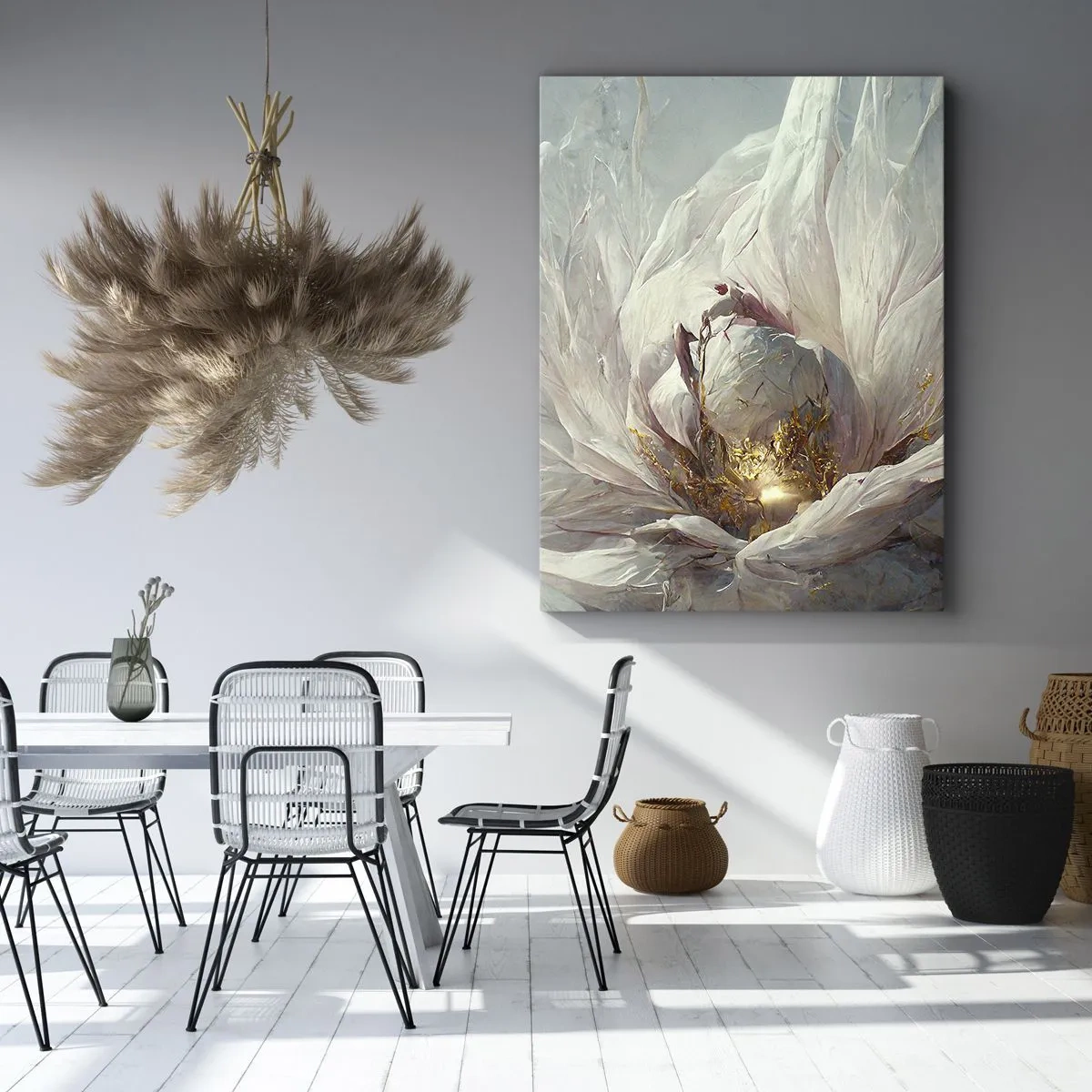 Quadro em tela - Floresce uma vez a cada cem anos - 50x70 cm