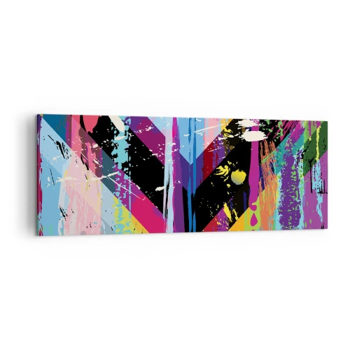 Quadro em tela - De cima para baixo - 140x50 cm