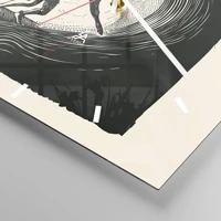 Mostrador com traços