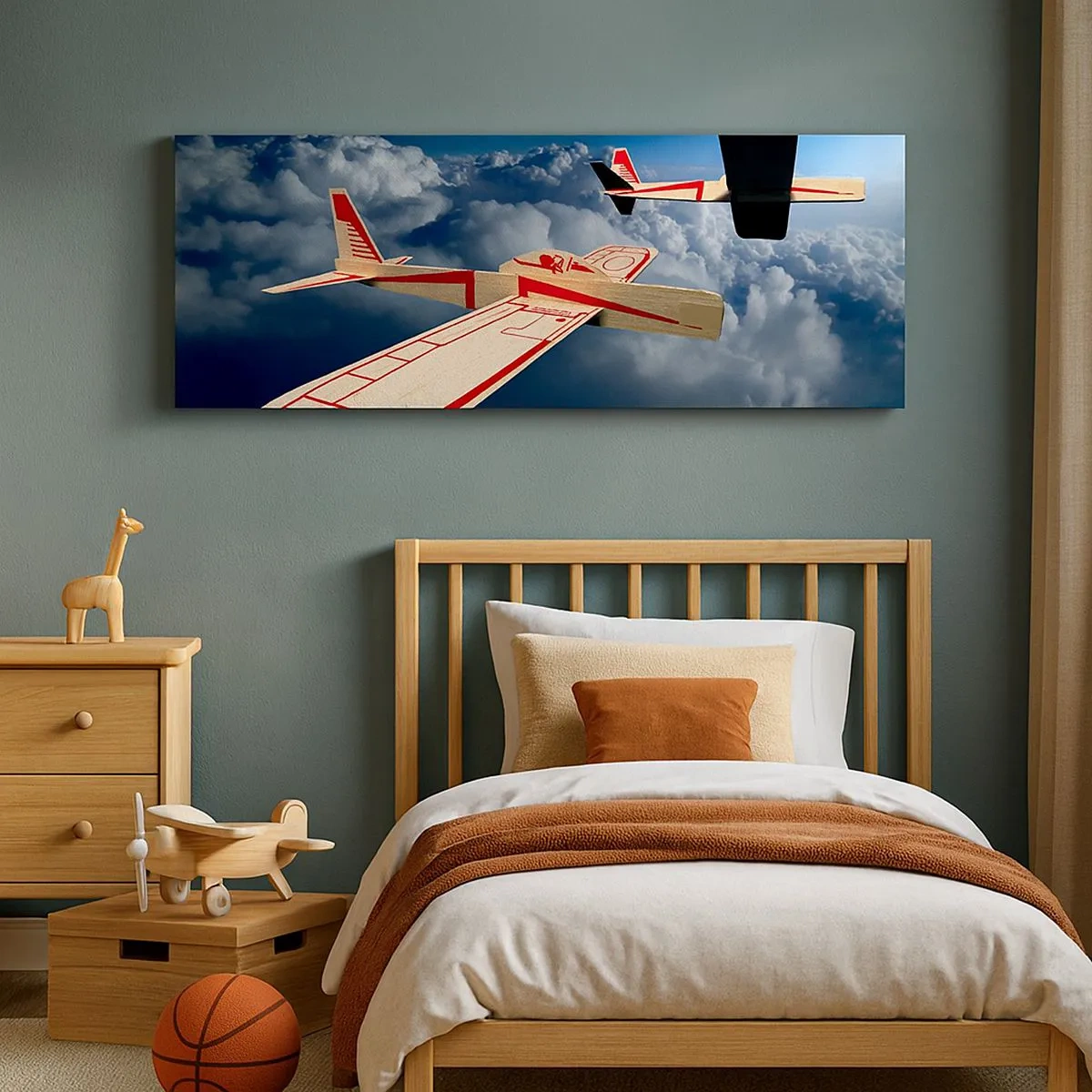 Quadro em tela - Ainda maior, ainda mais longe - 100x40 cm