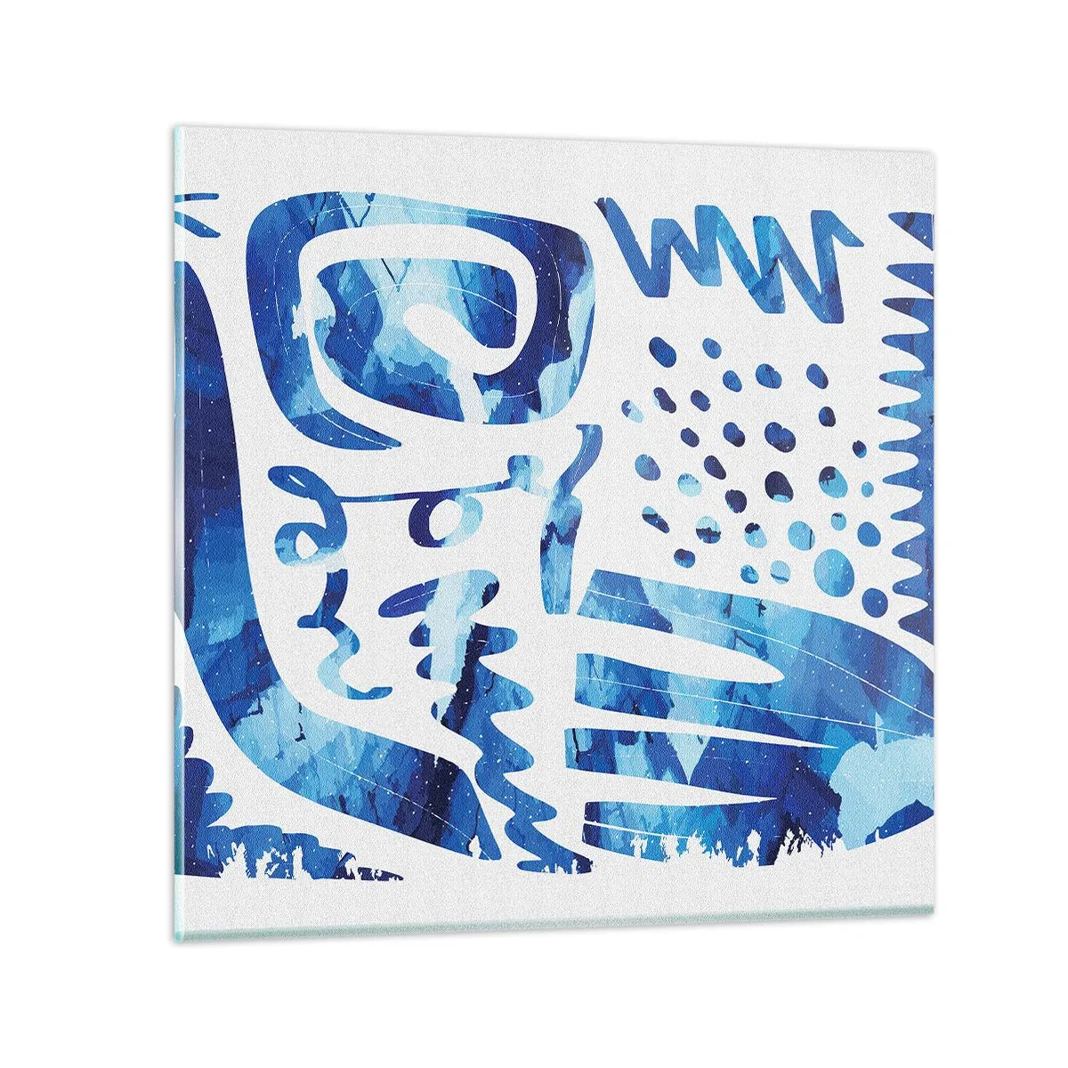 Quadro em vidro - Voltar às raízes - 30x30 cm