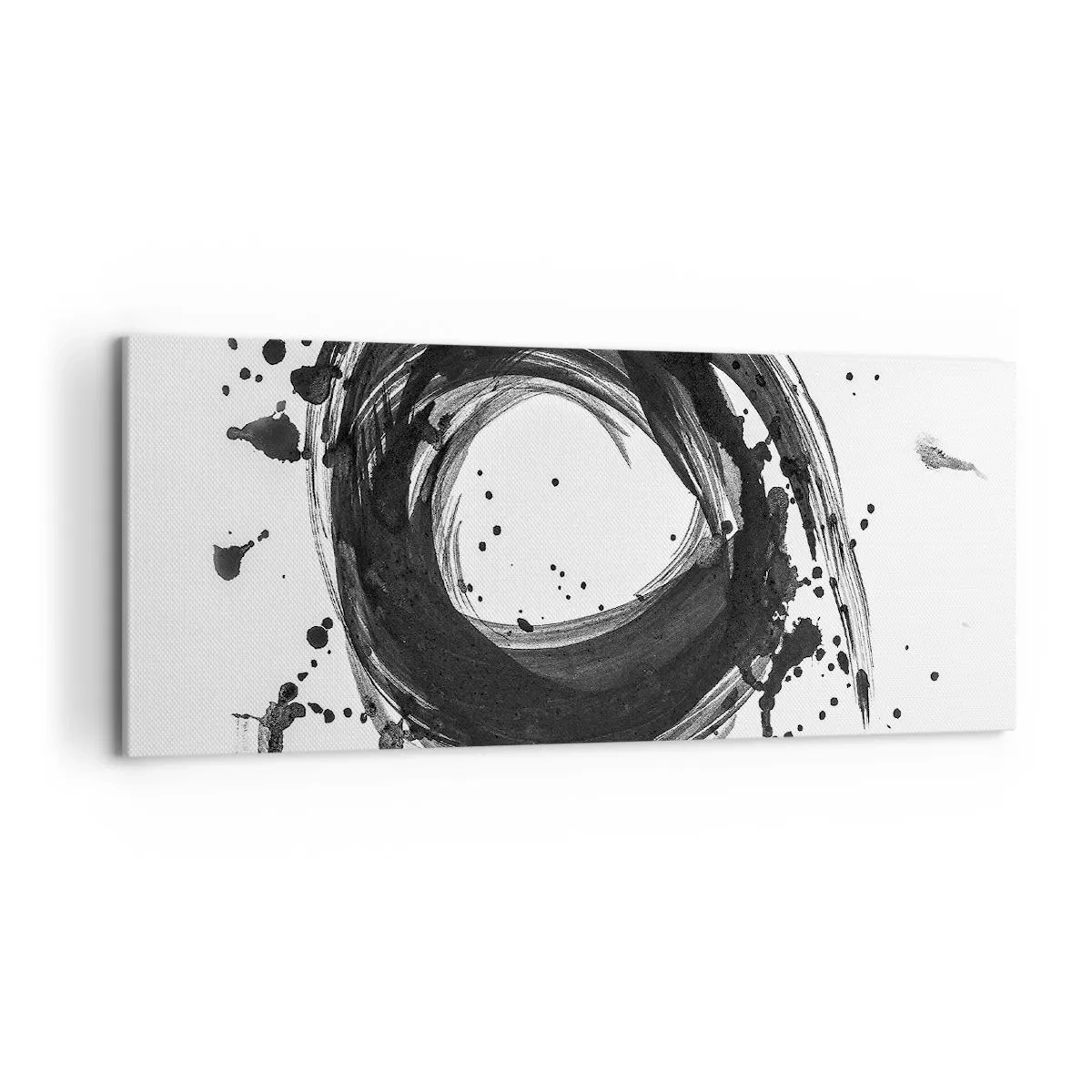 Quadro em tela - O vórtice da criação - 120x50 cm