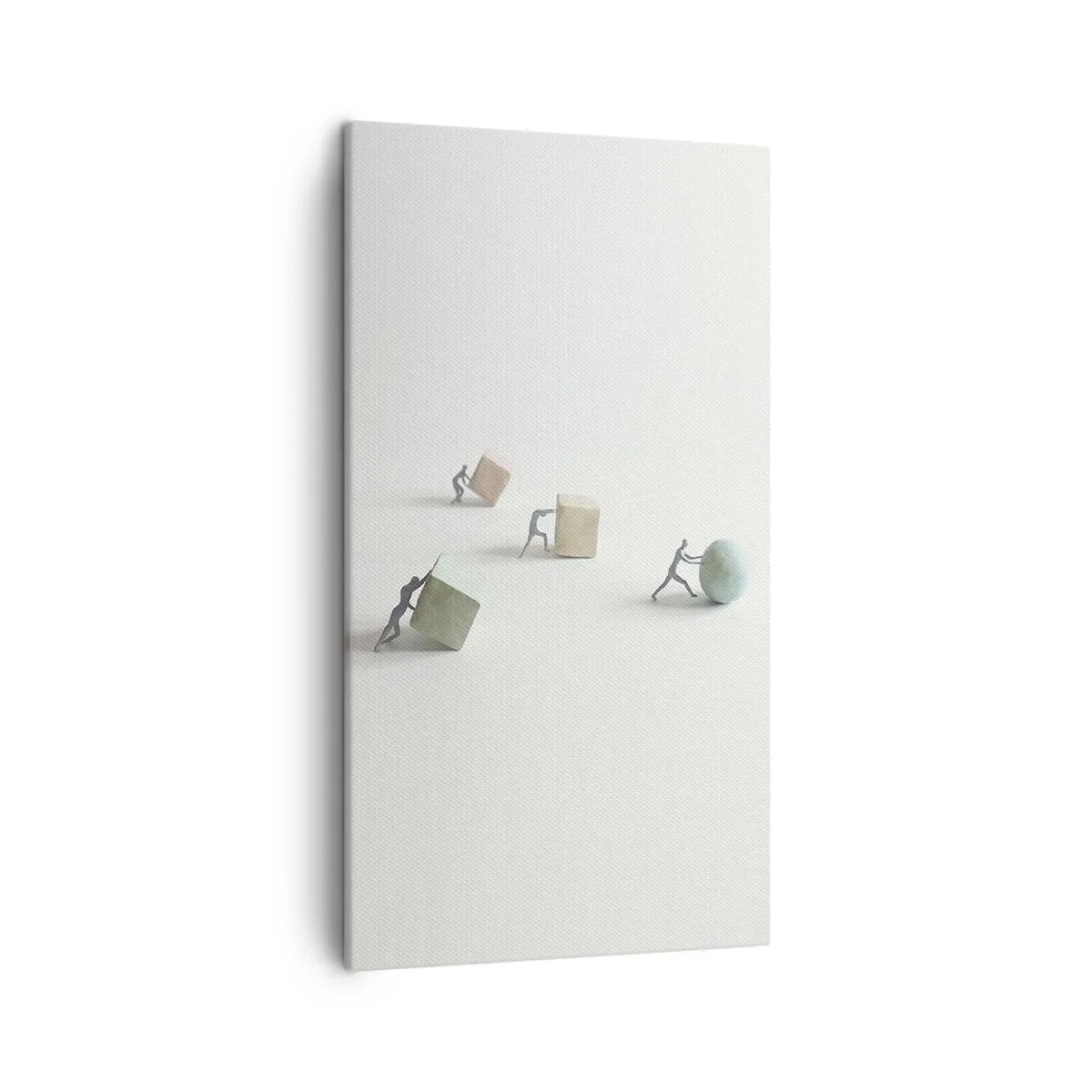 Quadro em tela - É a vida - 45x80 cm