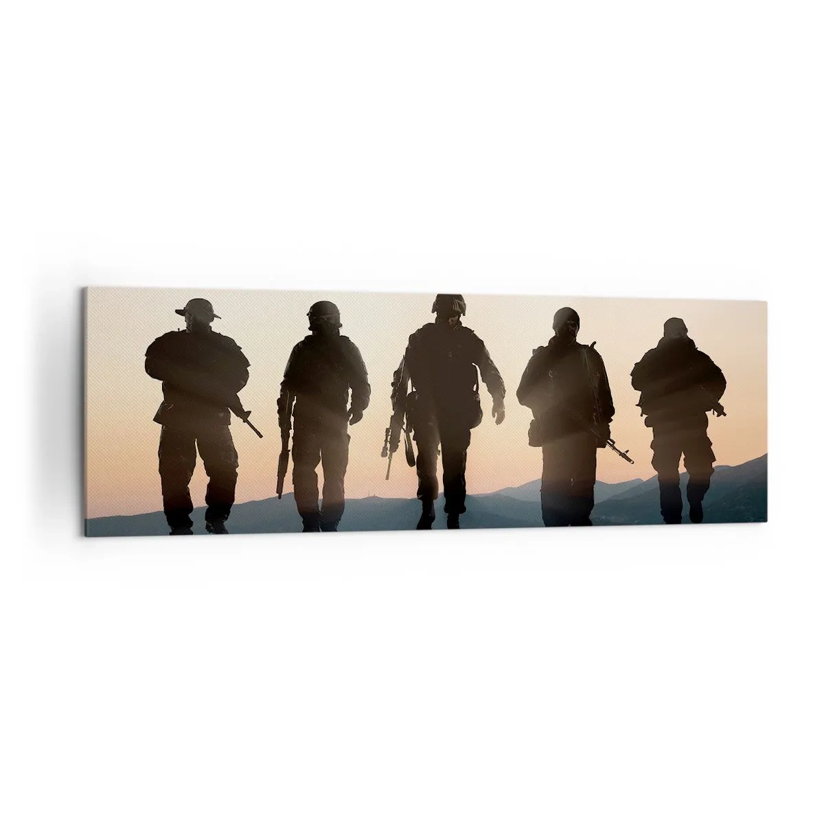 Quadro em tela - Bem-vindo ao nosso mundo - 160x50 cm
