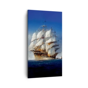 Quadro em tela - A grande glória! - 45x80 cm