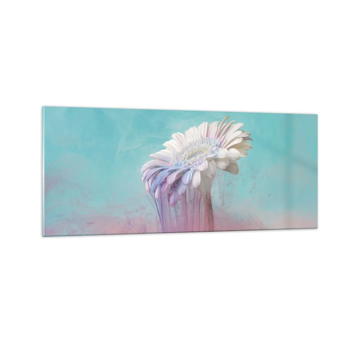 Quadro em vidro - O submundo das flores - 100x40 cm