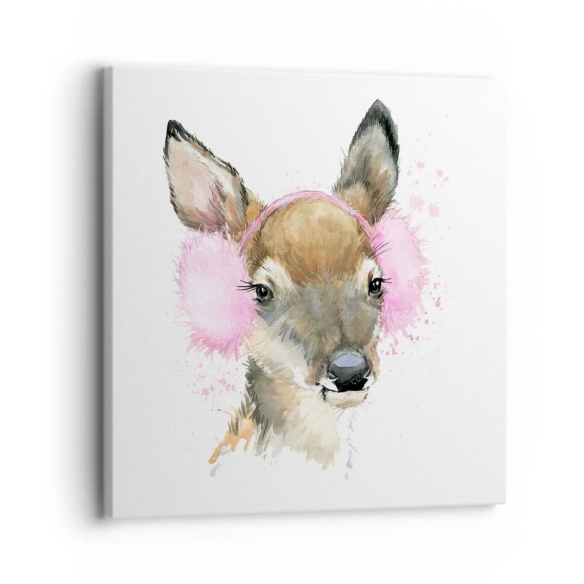 Quadro em tela - E o frio já não é assustador - 30x30 cm