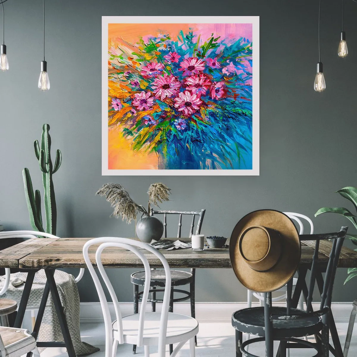 Pôster - A energia da vida - 50x50 cm