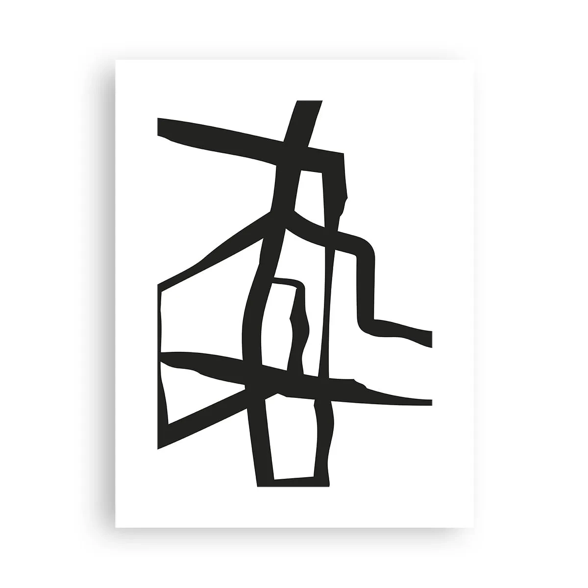 Pôster - Projeto preto e branco - 30x40 cm