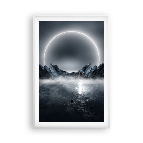 Pôster em moldura branca - O fim da história - 61x91 cm