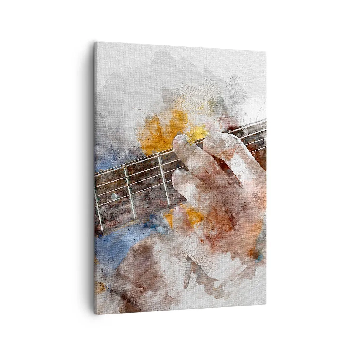 Quadro em tela - Poesia entre as cordas - 50x70 cm