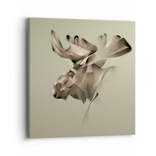 Quadro em tela - O poder suave da calma - 40x40 cm