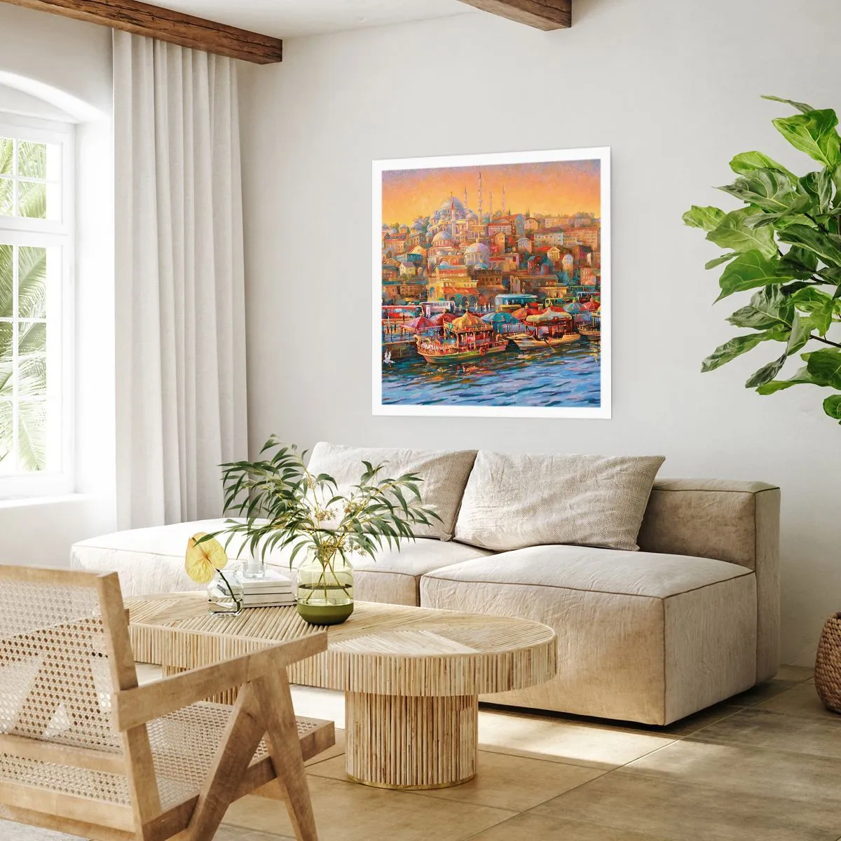 Pôster - Conto de Istambul - 40x40 cm