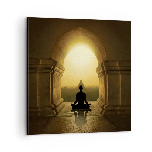 Quadro em tela - Harmonia completa - 50x50 cm