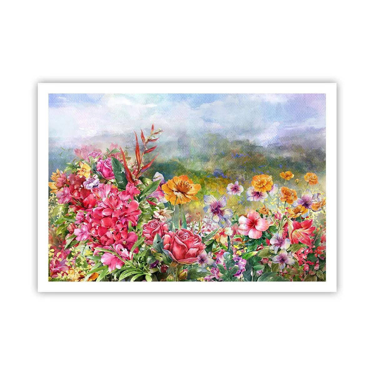 Pôster - O jardim que enlouqueceu - 100x70 cm