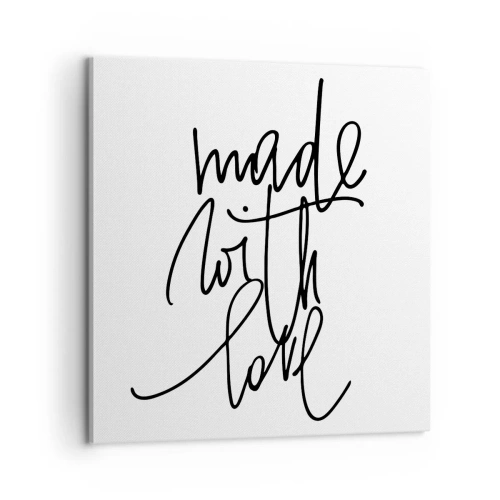 Quadro em tela - A melhor marca - 60x60 cm