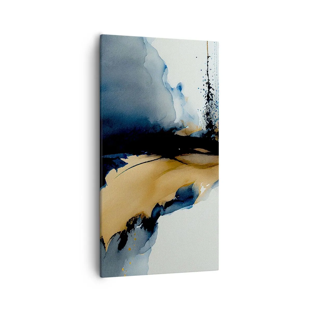 Quadro em tela - Atrás da cortina - 55x100 cm