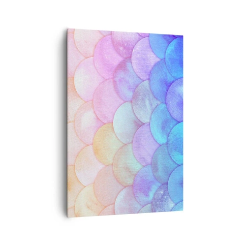 Quadro em tela - Escala de pérola - 70x100 cm