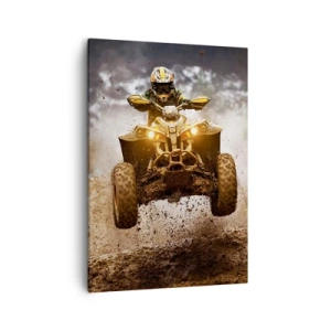 Quadro em tela - No risk no fun - 50x70 cm