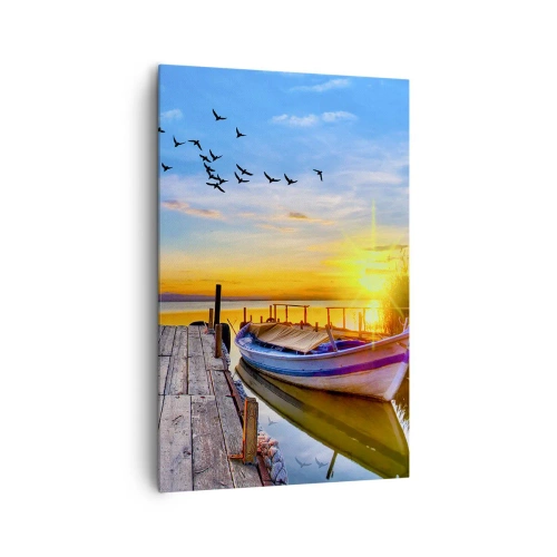 Quadro em tela - Adeus, até amanhã - 80x120 cm