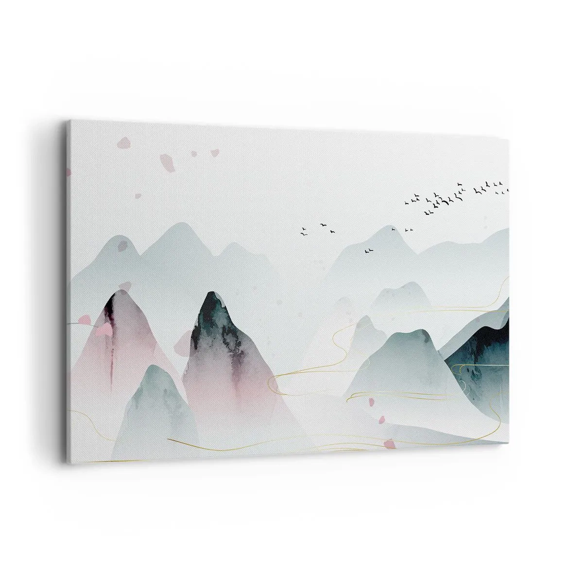 Quadro em tela - Acima dos picos - 120x80 cm