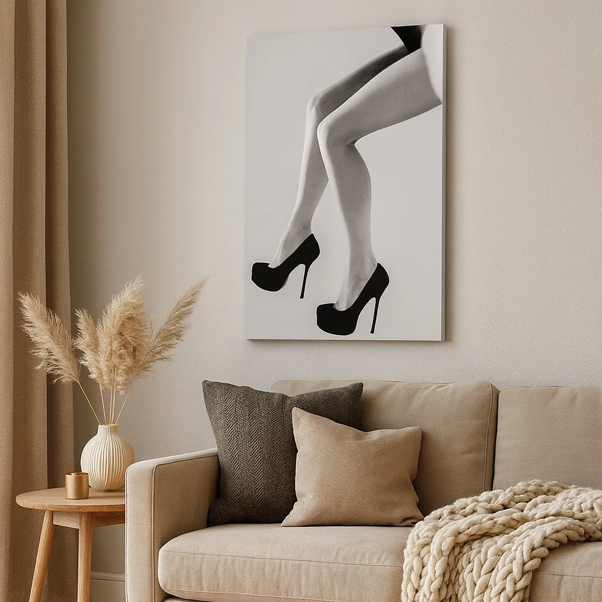 Quadro em tela - Feminilidade eterna - 50x70 cm