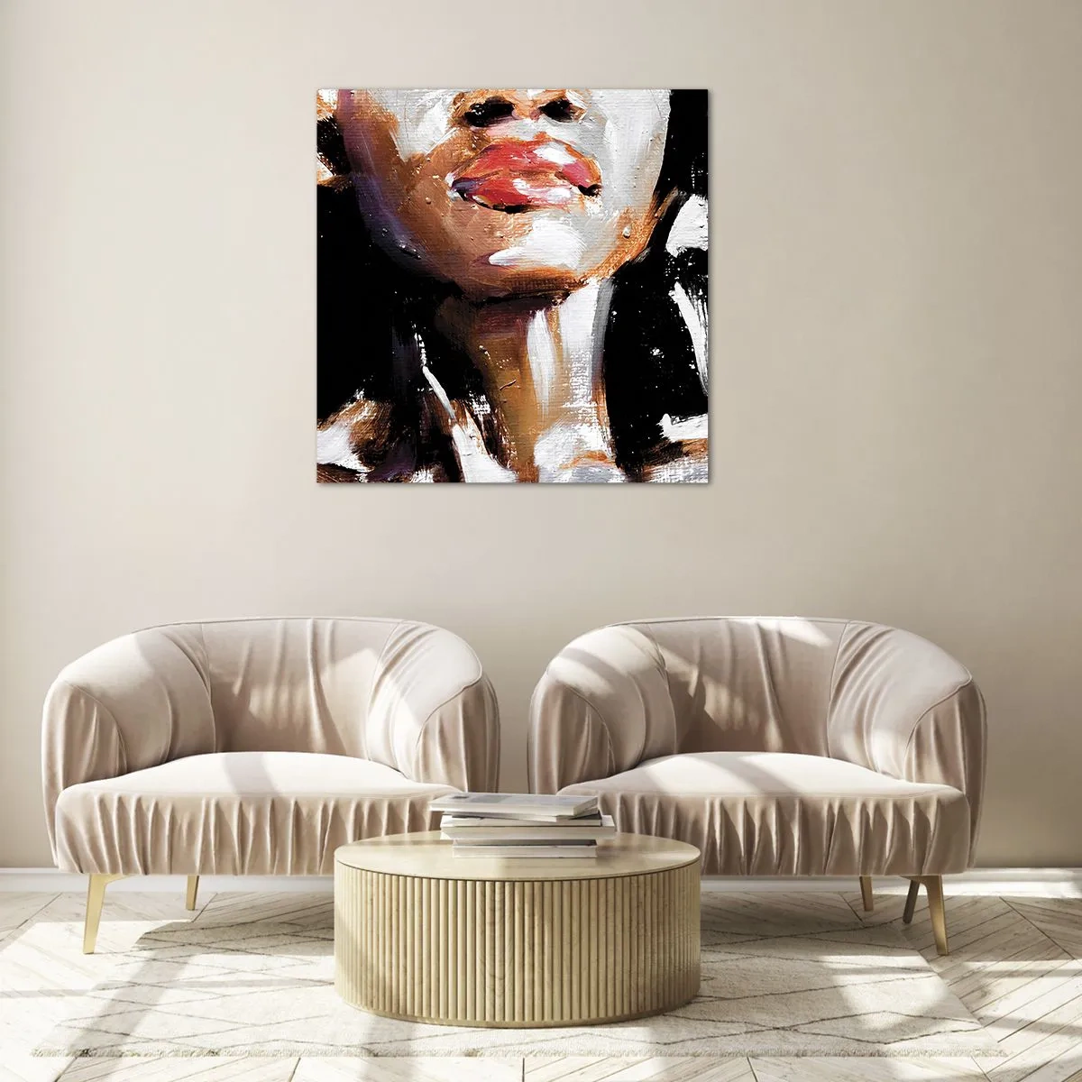 Quadro em vidro - Orgulho sem preconceitos - 50x50 cm